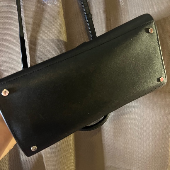 Kate Spade Black Saffiano Leather Medium Satchel - Picture 3 of 4